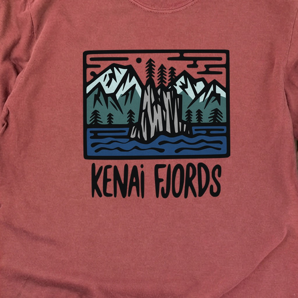 Kenai Fjords National Park Cotton Long Sleeve
