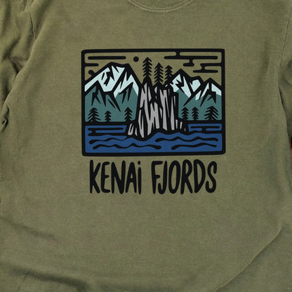 Kenai Fjords National Park Cotton Long Sleeve