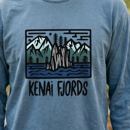 Kenai Fjords National Park Cotton Long Sleeve