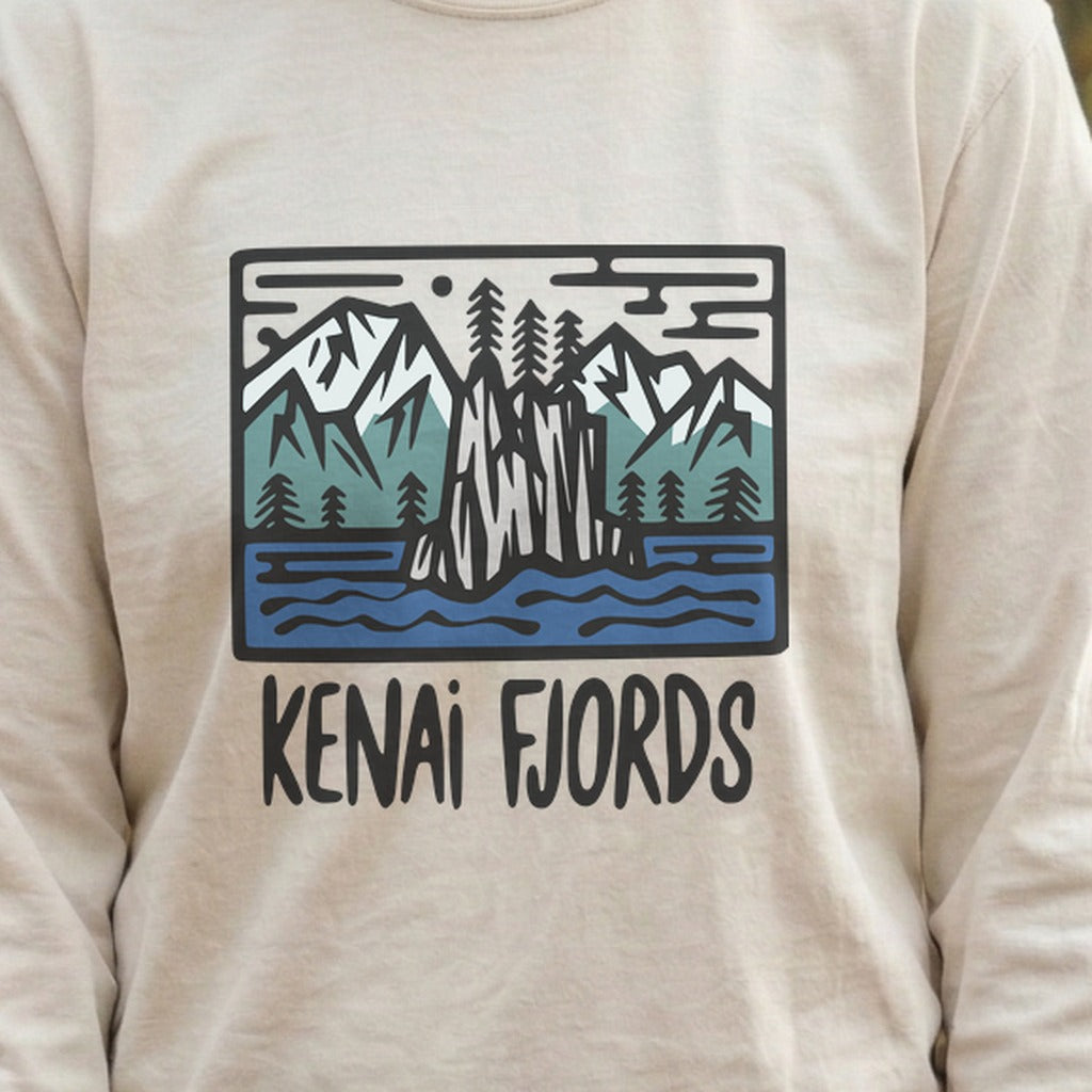 Kenai Fjords National Park Cotton Long Sleeve