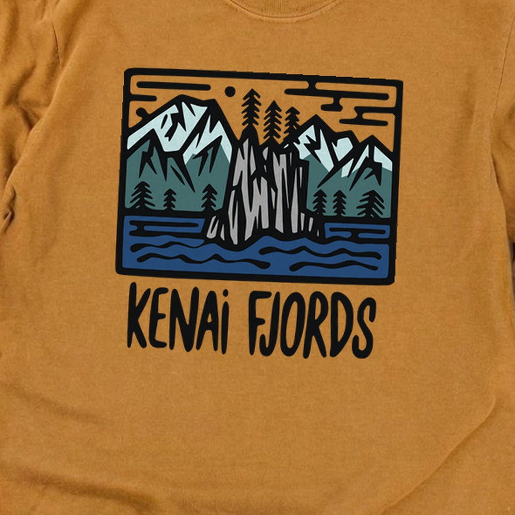 Kenai Fjords National Park Cotton Long Sleeve