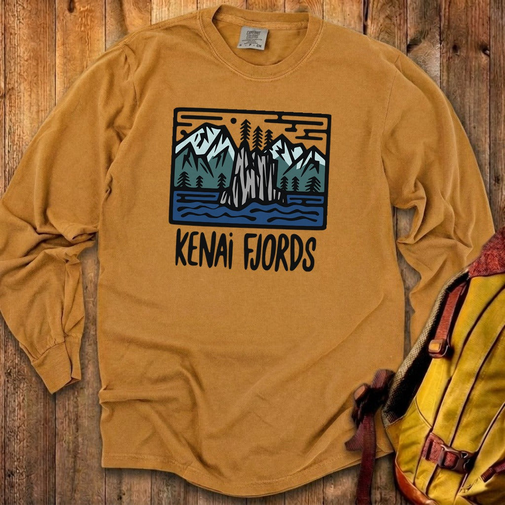 Kenai Fjords National Park Cotton Long Sleeve