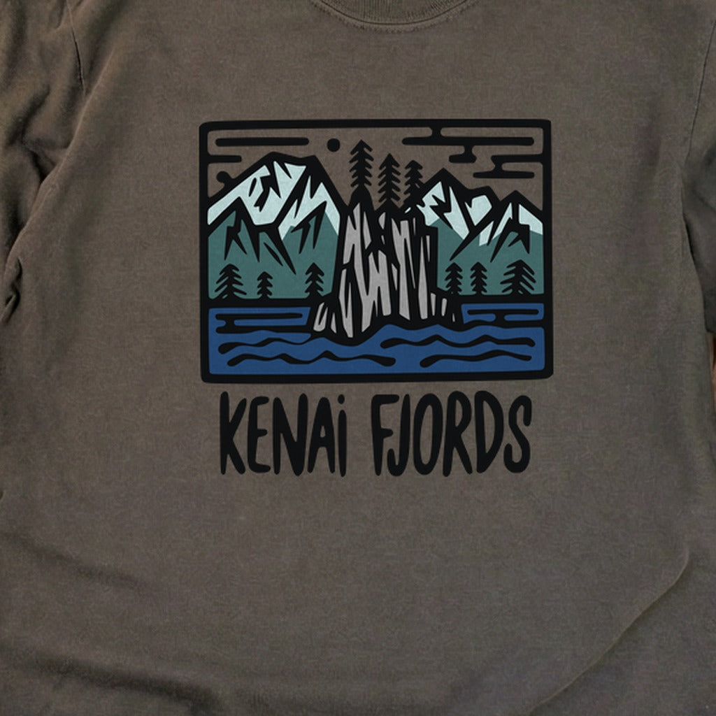 Kenai Fjords National Park Cotton Long Sleeve