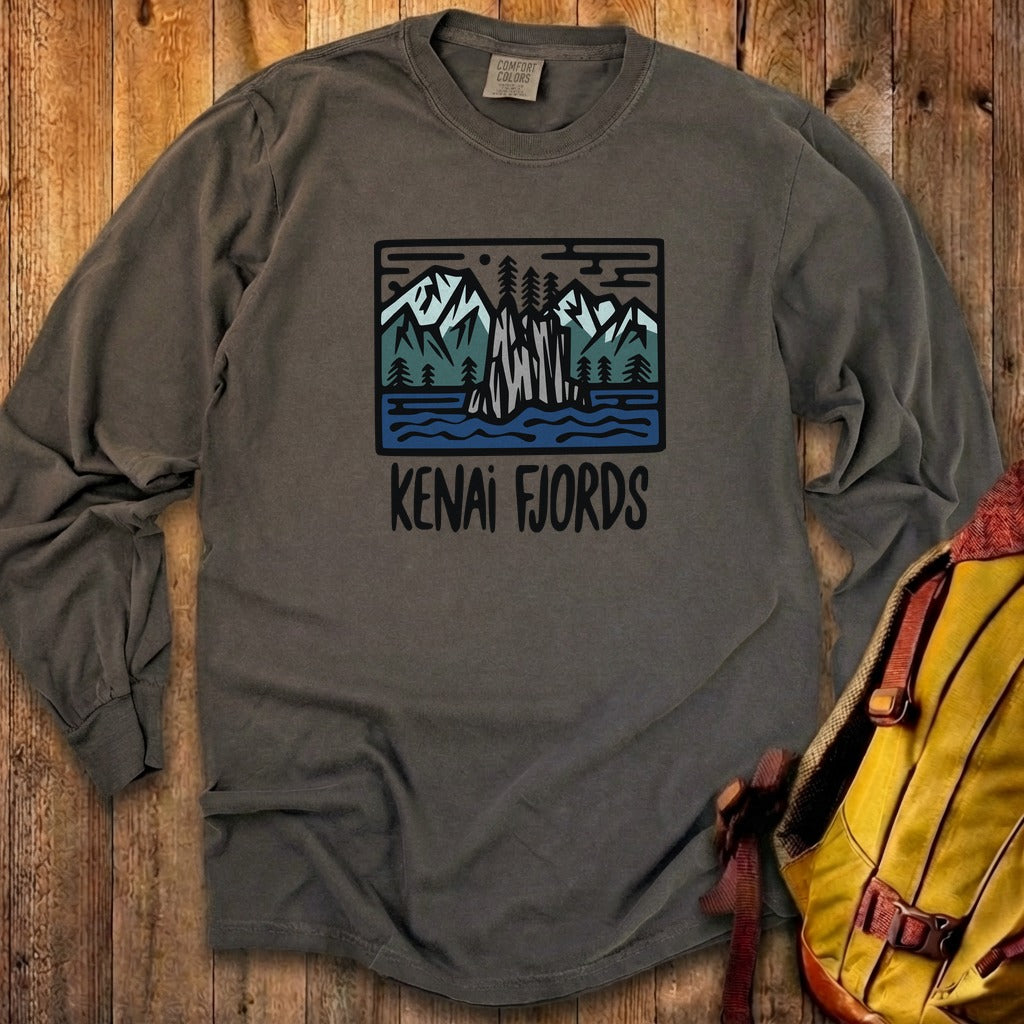 Kenai Fjords National Park Cotton Long Sleeve