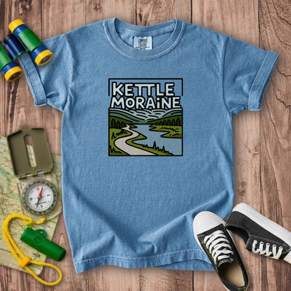 Kettle Moraine State Forest Kids Cotton T-Shirt