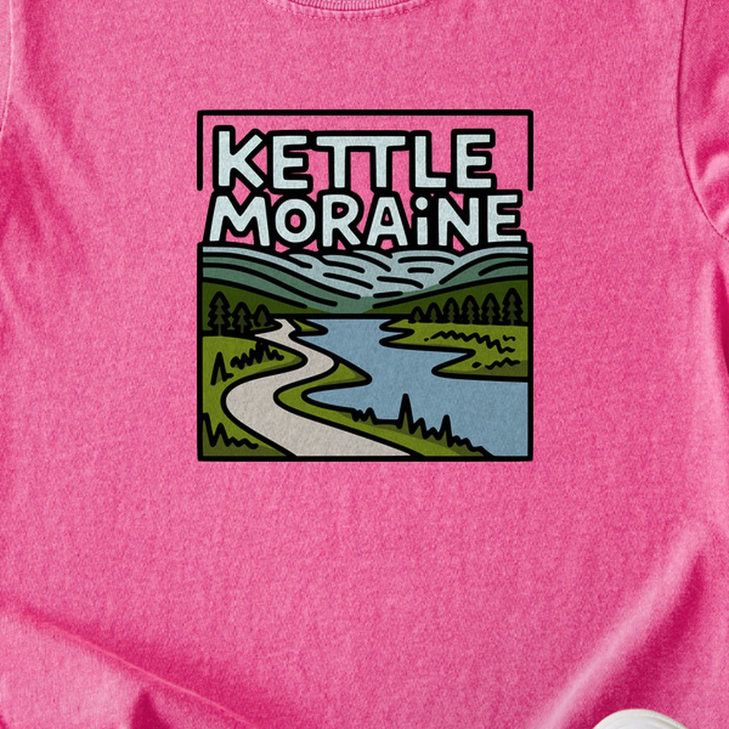 Kettle Moraine State Forest Kids Cotton T-Shirt