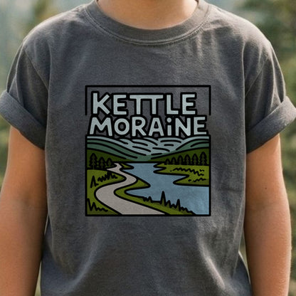 Kettle Moraine State Forest Kids Cotton T-Shirt