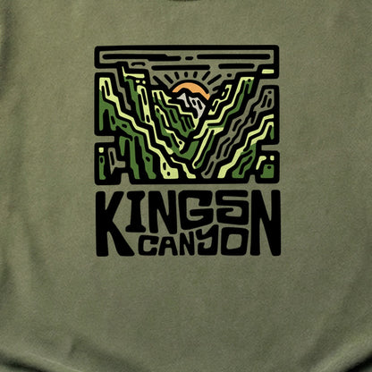 Kings Canyon National Park Cotton T-Shirt