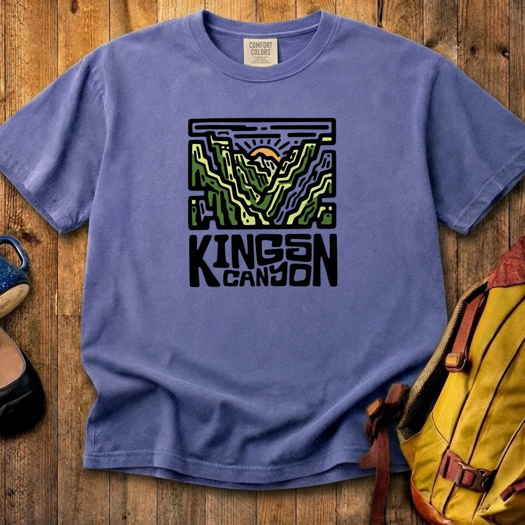 Kings Canyon National Park Cotton T-Shirt