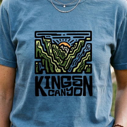 Kings Canyon National Park Cotton T-Shirt