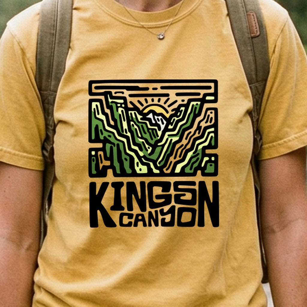 Kings Canyon National Park Cotton T-Shirt