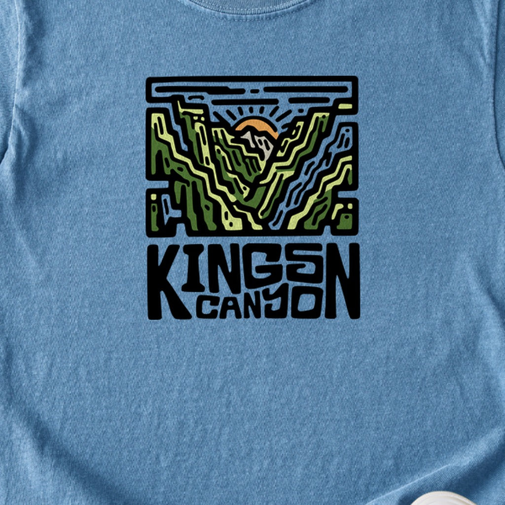 Kings Canyon National Park Kids Cotton T-Shirt