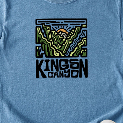 Kings Canyon National Park Kids Cotton T-Shirt