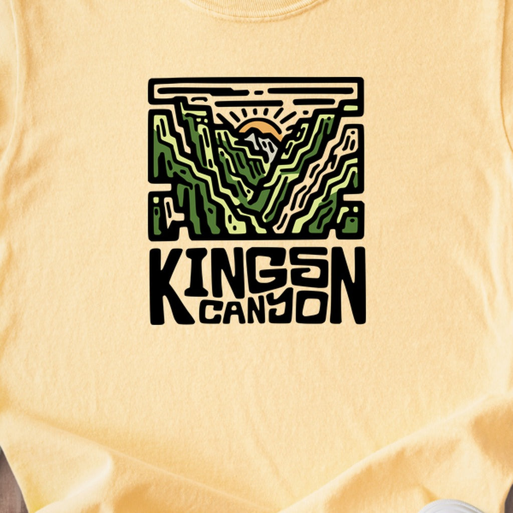 Kings Canyon National Park Kids Cotton T-Shirt