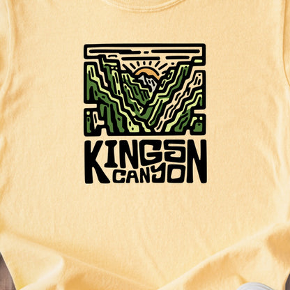 Kings Canyon National Park Kids Cotton T-Shirt