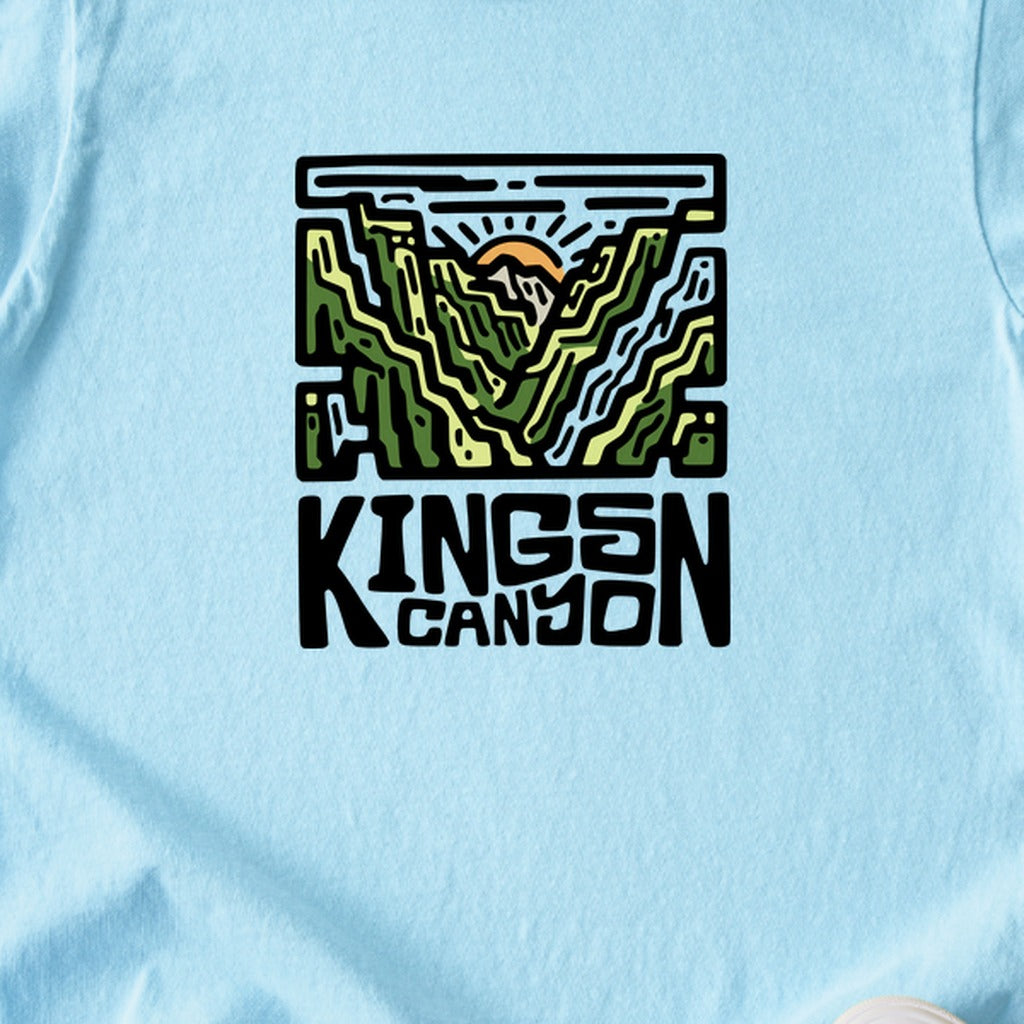 Kings Canyon National Park Kids Cotton T-Shirt
