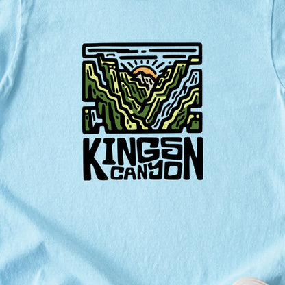 Kings Canyon National Park Kids Cotton T-Shirt