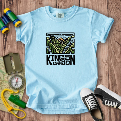 Kings Canyon National Park Kids Cotton T-Shirt