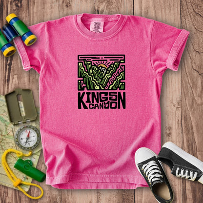 Kings Canyon National Park Kids Cotton T-Shirt