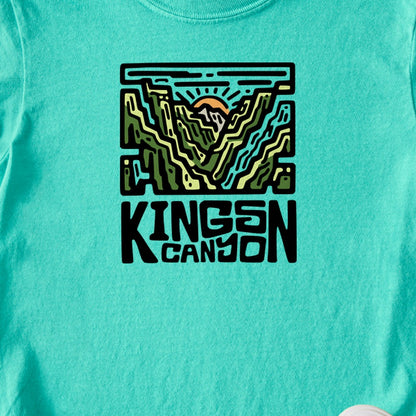 Kings Canyon National Park Kids Cotton T-Shirt