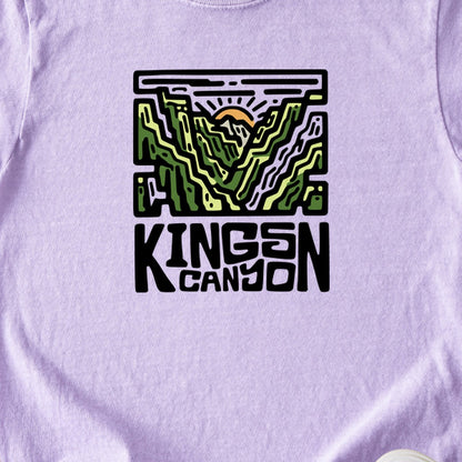 Kings Canyon National Park Kids Cotton T-Shirt