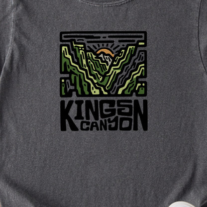 Kings Canyon National Park Kids Cotton T-Shirt