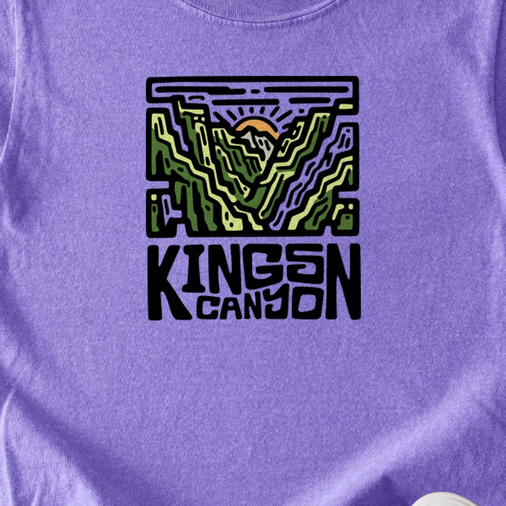 Kings Canyon National Park Kids Cotton T-Shirt