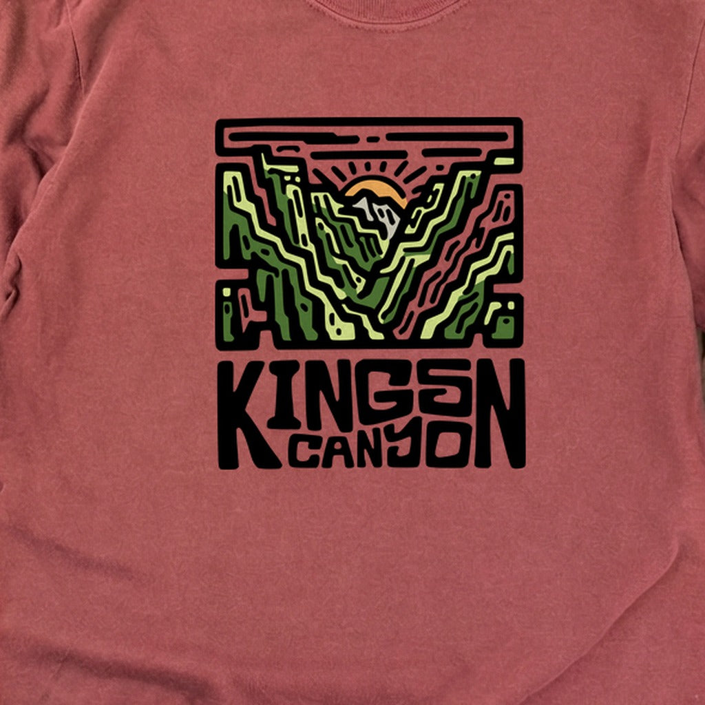 Kings Canyon National Park Cotton Long Sleeve