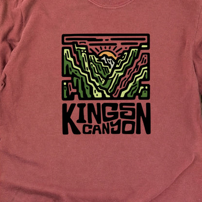 Kings Canyon National Park Cotton Long Sleeve