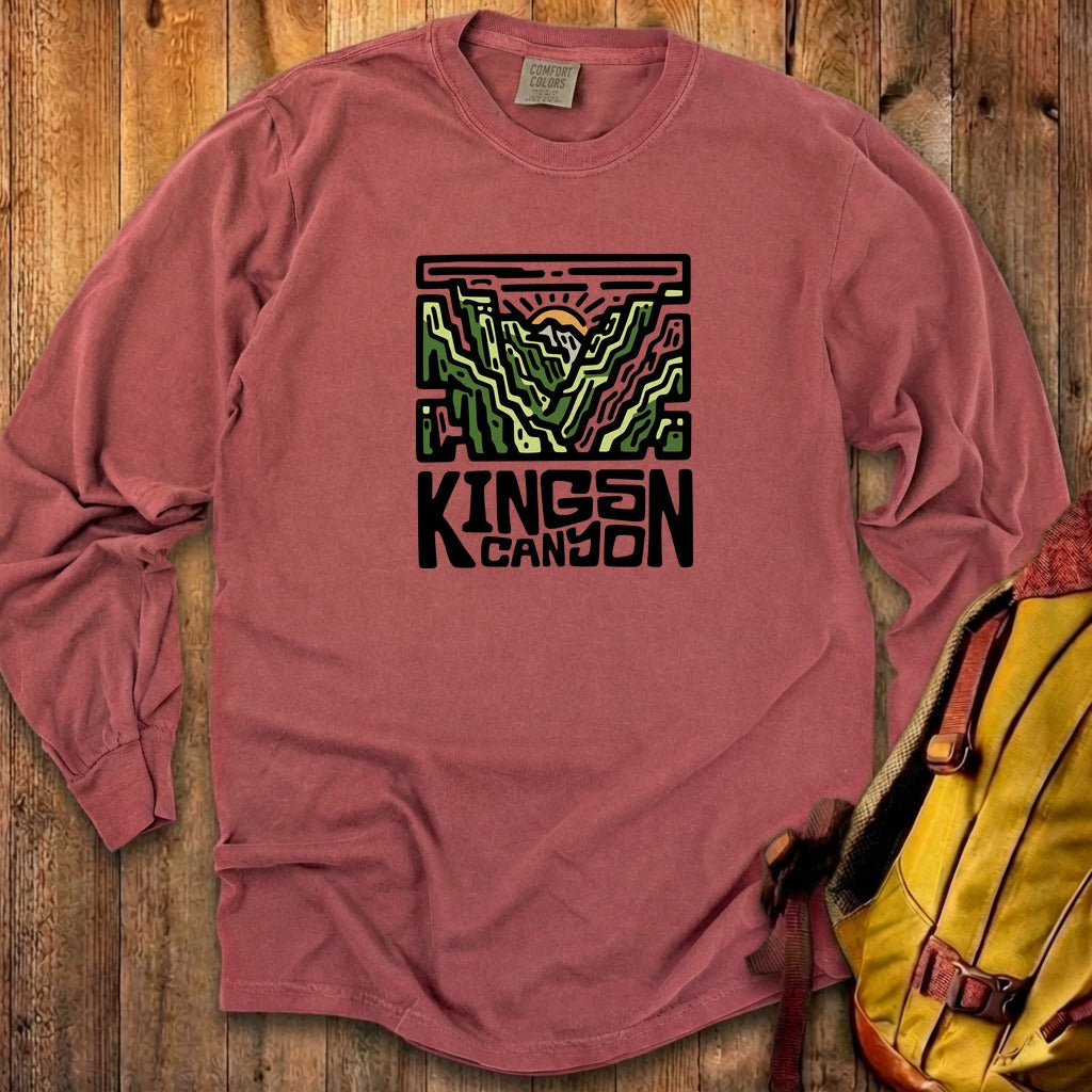 Kings Canyon National Park Cotton Long Sleeve