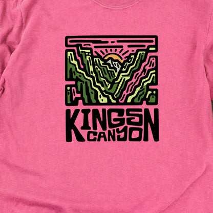 Kings Canyon National Park Cotton Long Sleeve