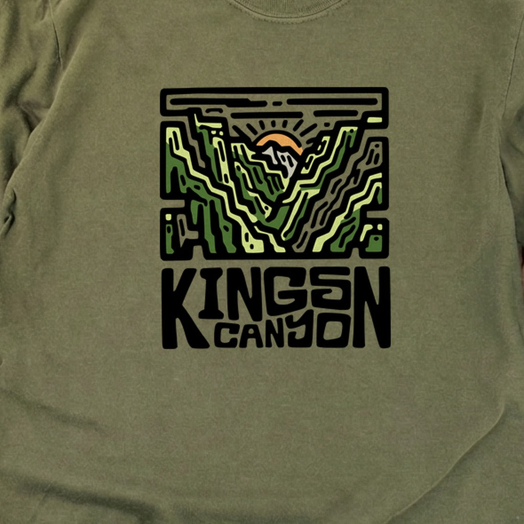 Kings Canyon National Park Cotton Long Sleeve