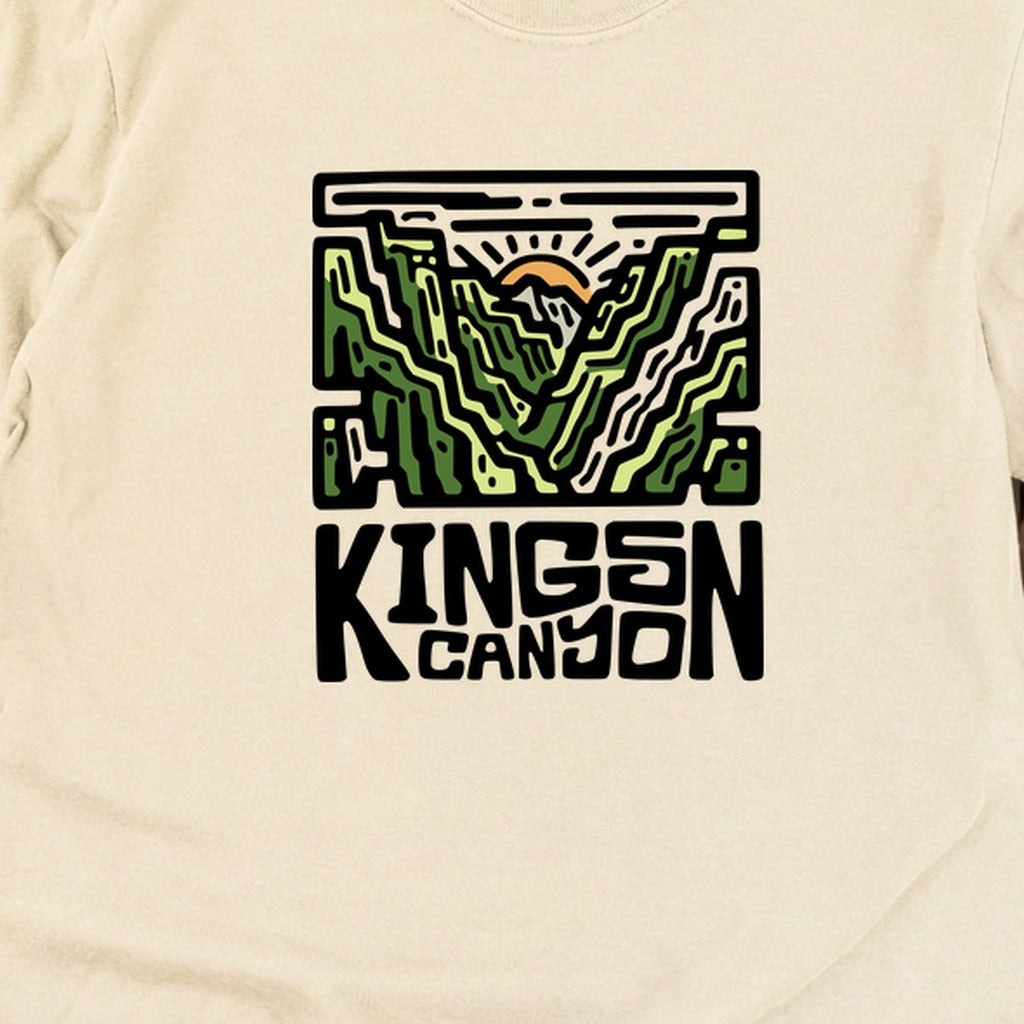 Kings Canyon National Park Cotton Long Sleeve