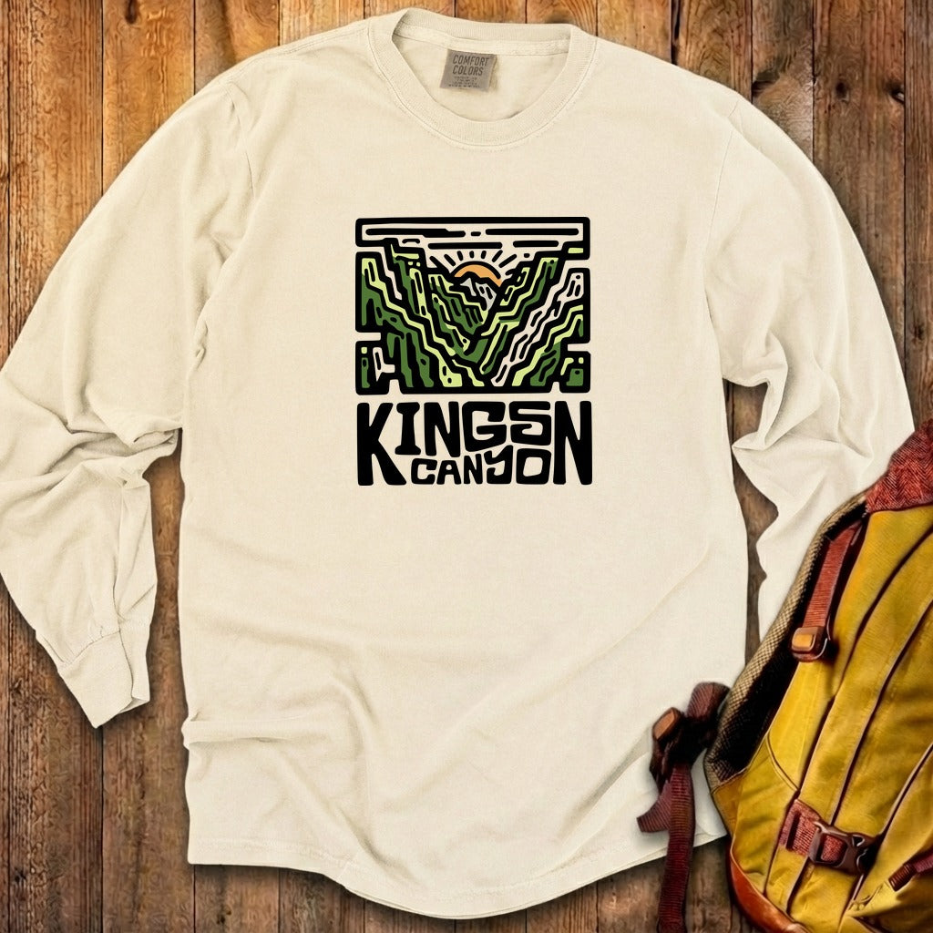 Kings Canyon National Park Cotton Long Sleeve