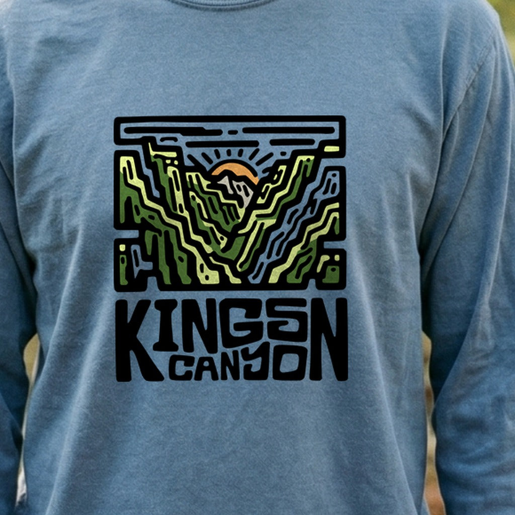 Kings Canyon National Park Cotton Long Sleeve