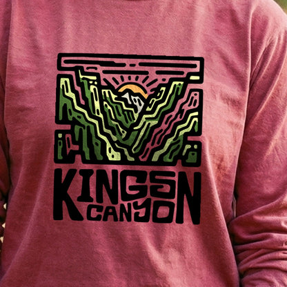 Kings Canyon National Park Cotton Long Sleeve