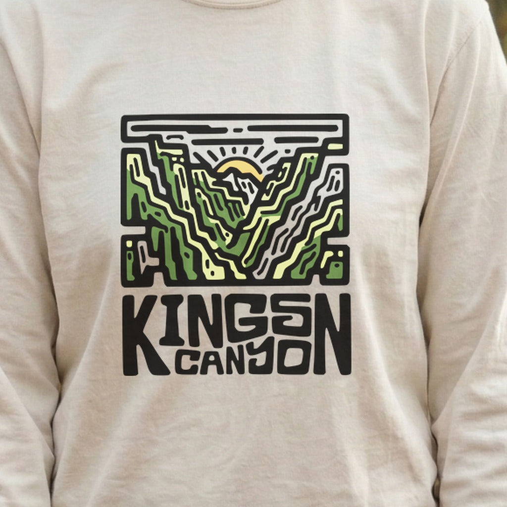 Kings Canyon National Park Cotton Long Sleeve