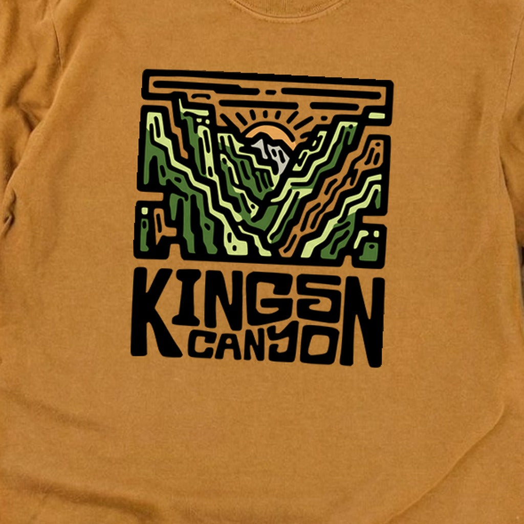 Kings Canyon National Park Cotton Long Sleeve