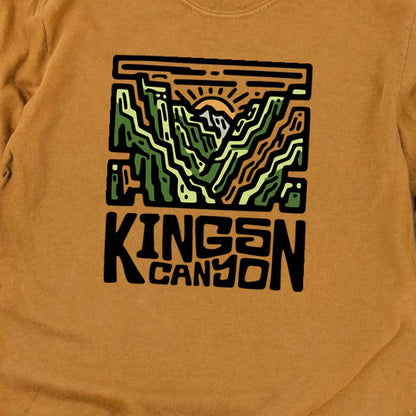 Kings Canyon National Park Cotton Long Sleeve