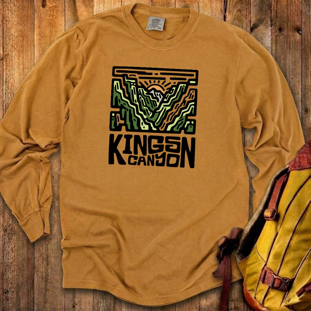 Kings Canyon National Park Cotton Long Sleeve