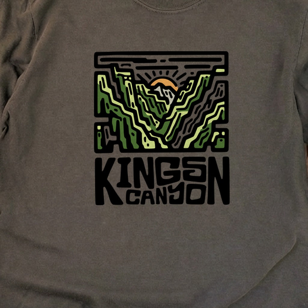 Kings Canyon National Park Cotton Long Sleeve