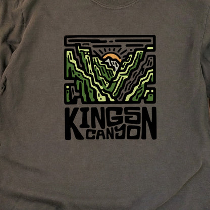Kings Canyon National Park Cotton Long Sleeve