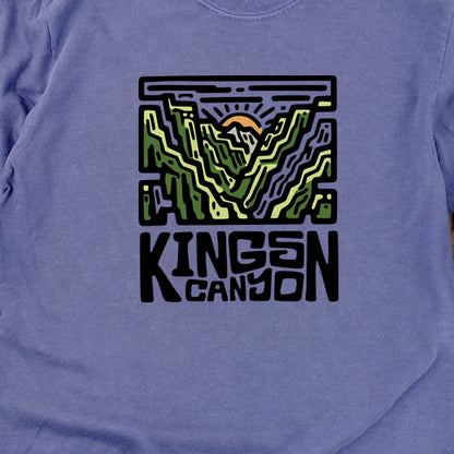 Kings Canyon National Park Cotton Long Sleeve