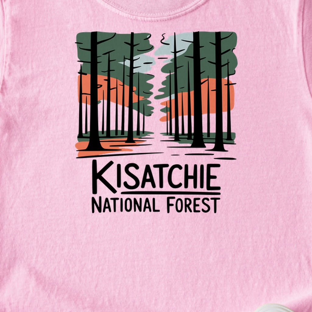 Kisatchie National Forest Kids Cotton T-Shirt