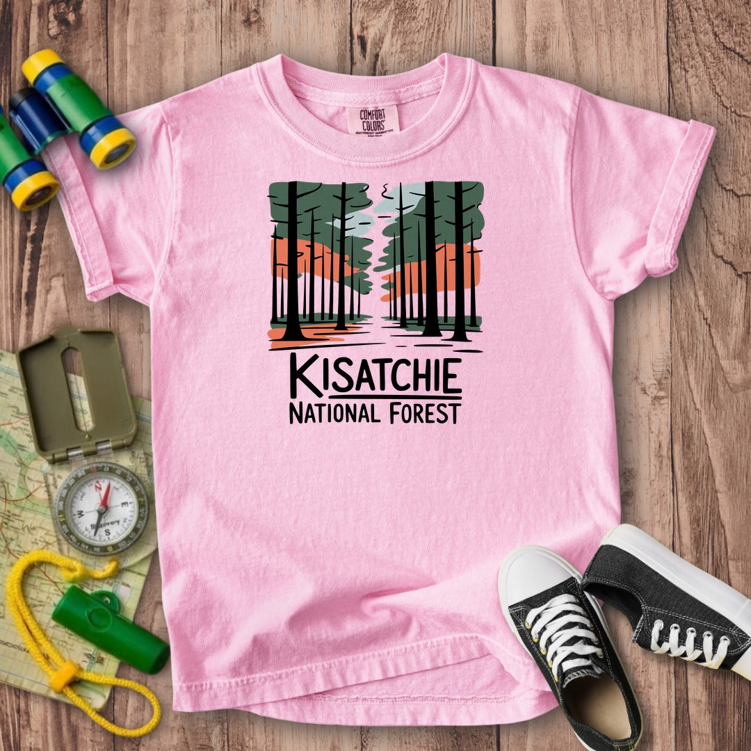 Kisatchie National Forest Kids Cotton T-Shirt