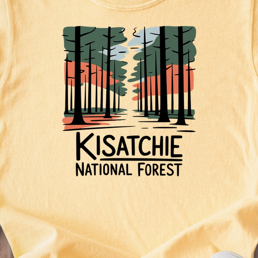Kisatchie National Forest Kids Cotton T-Shirt