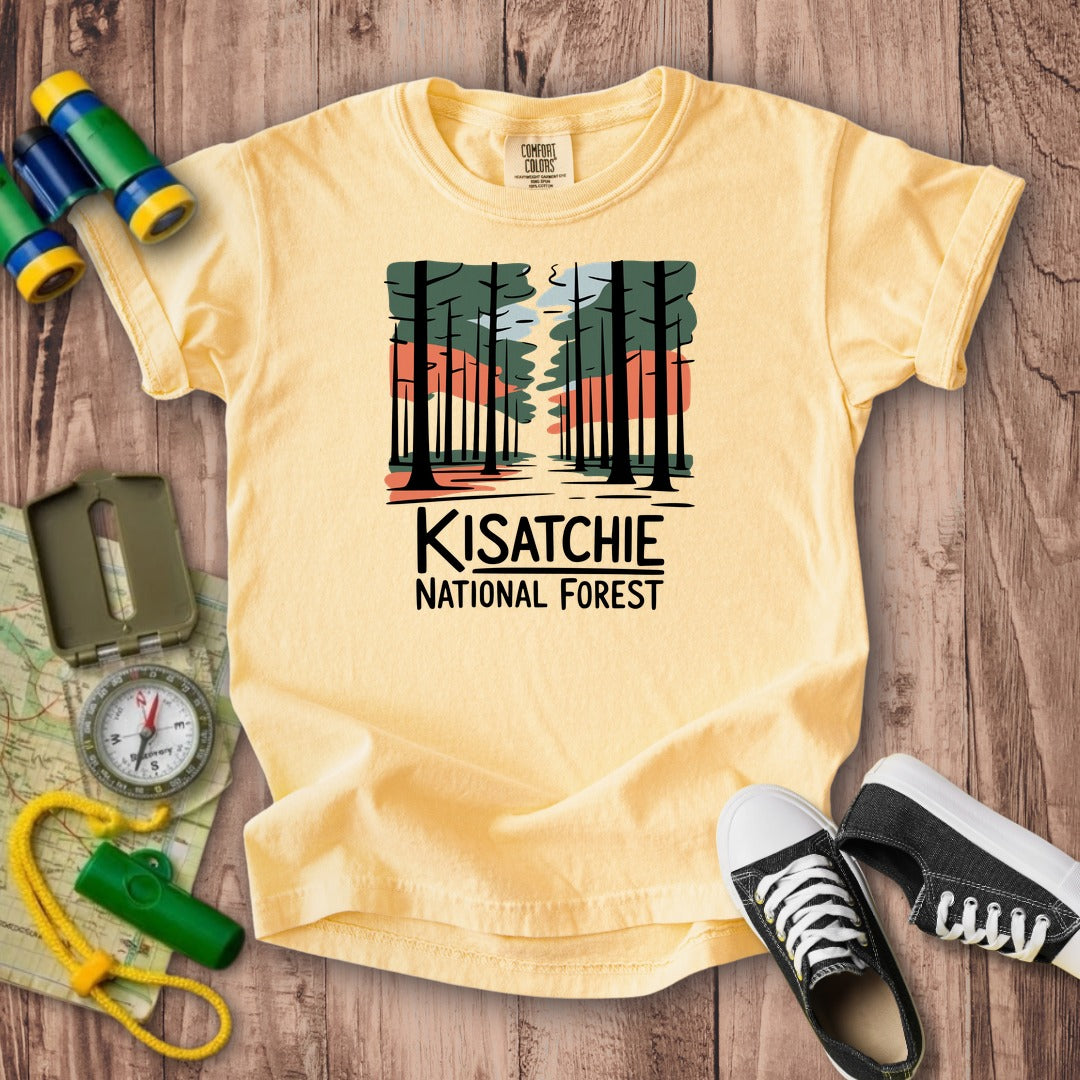 Kisatchie National Forest Kids Cotton T-Shirt