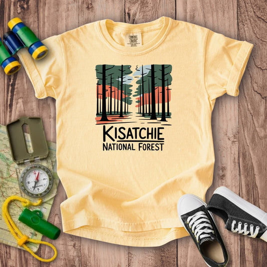 Kisatchie National Forest Kids Cotton T-Shirt