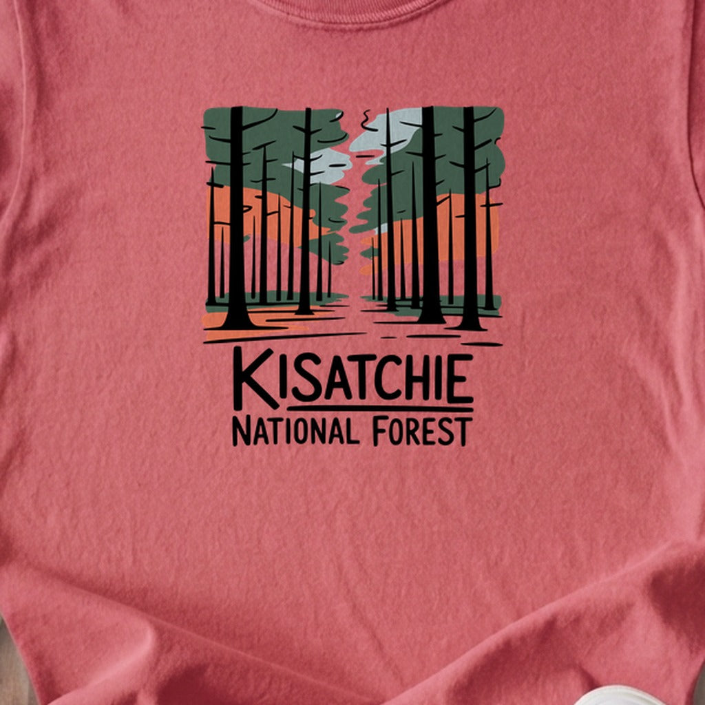 Kisatchie National Forest Kids Cotton T-Shirt