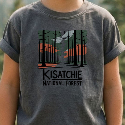 Kisatchie National Forest Kids Cotton T-Shirt